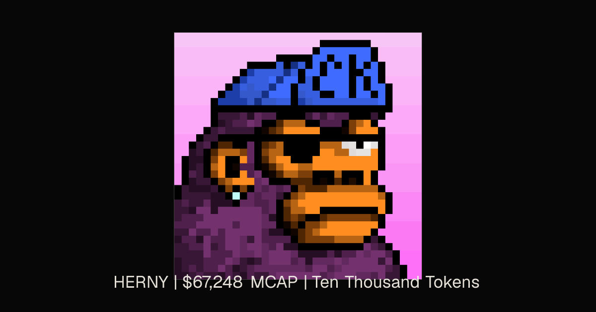 HERNY | $49,678 MCAP | Ten Thousand Tokens